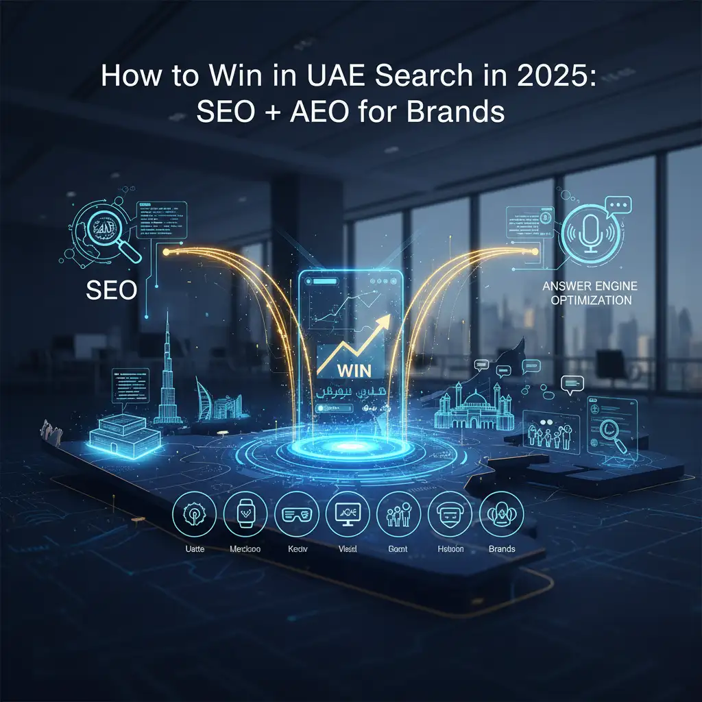 How to Win in UAE Search in 2025 - SEO + AEO for Brands