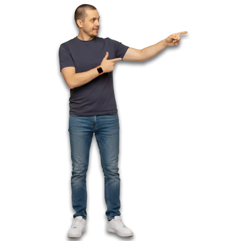 Digital marketing services UAE, Man Standing