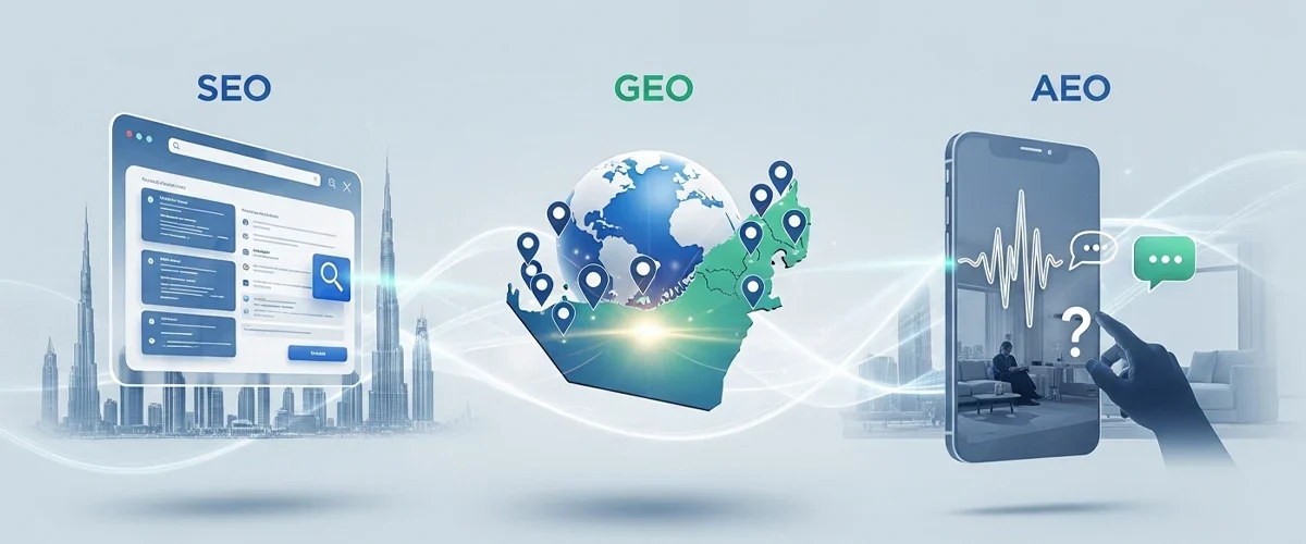 What Is SEO GEO and AEO